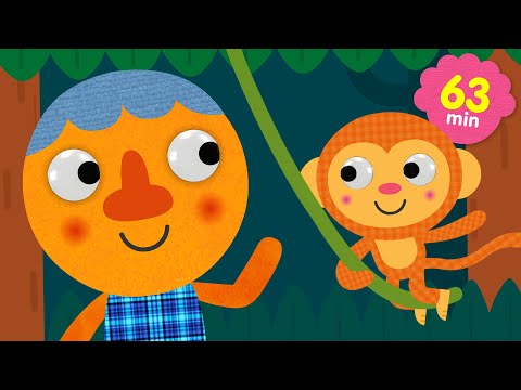 Walking In The Jungle + More | Kids Songs | Noodle &amp; Pals