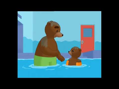 Petit Ours Brun - Petit Ours Brun va &agrave; la piscine