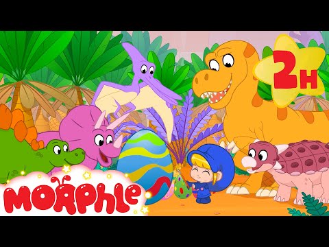 Easter 4: Painting Dinosaur Eggs | My Magic Pet Morphle | Morphle Dinosaurs | Cartoons for Kids