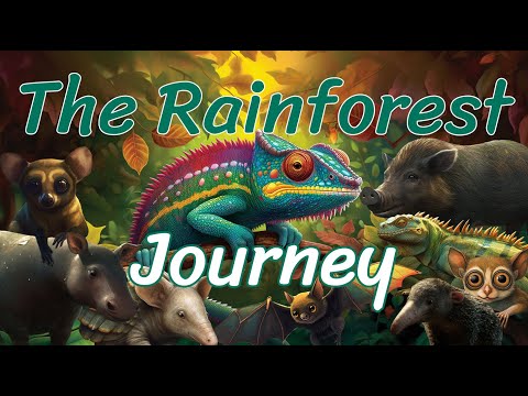 ?️ The Rainforest Journey ? Wonder Kids Animals #9 ? Learn Animal Names for Children ?