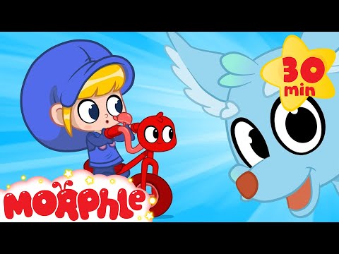 My Magic Bicycle Morphle and the Magic Fox! My Magic Pet Morphle videos for kids