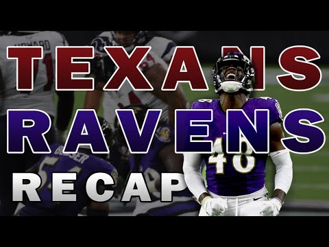 Texans vs Ravens Week 2 RECAP