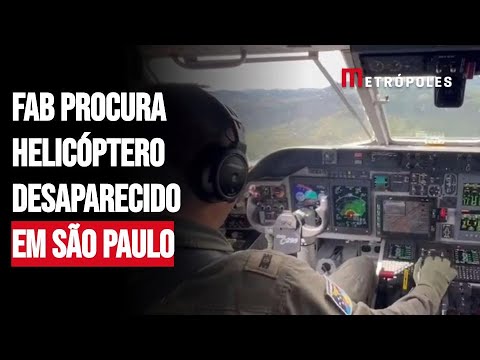 For&ccedil;a A&eacute;rea procura helic&oacute;ptero desaparecido em &aacute;rea de 5 mil km&sup2;