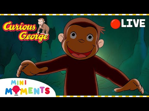 LIVE 🔴 | 🎃 Curious George's Halloween | Non-Stop Curious George | Mini Moments