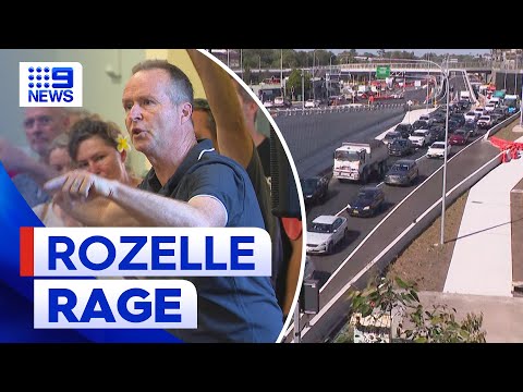 Angry drivers slam Rozelle Interchange chaos | 9 News Australia