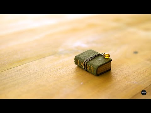 Miniature Vintage Handmade Journal | DIY | artwist 