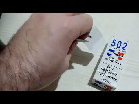 502 SUPER GLUE YAPIŞTIRICI NASIL