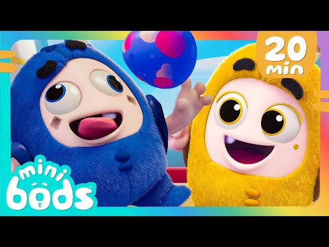 Cracked Egg! | Telur Pecah | Minibods| Cute Cartoons for Kids @Oddbods Malay