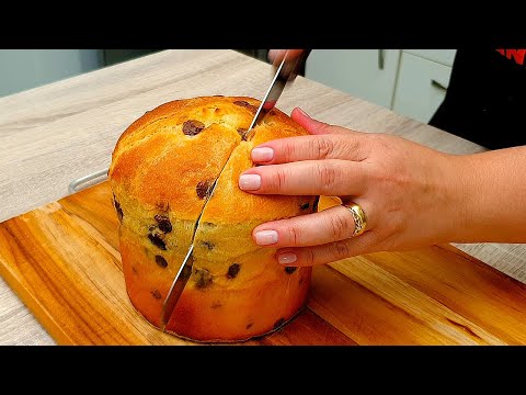 Make your Panettone yourself at home, the result is incredible!