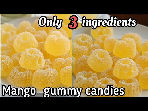 Mango gummy candy | Mango jelly candy | Jello Candy Recipe | Gummy Candy Recipe | Chachis Guide