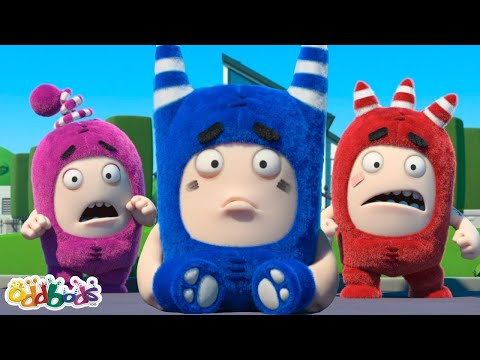 Pogo Doesn't Have a Home! 🚀 | Oddbods Cartoons | Funny Cartoons For Kids