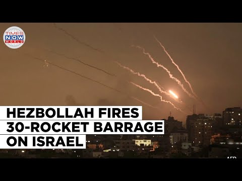 Tel Aviv Under Fire as Hezbollah Fires 30 Rockets | Netanyahu Considers Retaliation