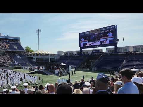 2023 USNA Graduation with U.S. Secretary of Defense Lloyd Austin III &amp;amp; Blue Angels Flyover