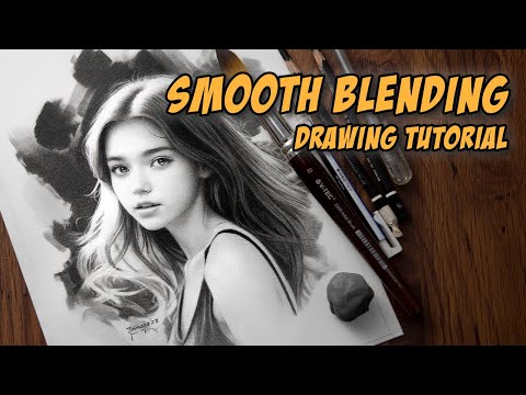 How to Blend Pencil Drawing Smoothly