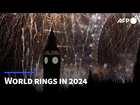 World rings in the New Year with fireworks and festivities | AFP