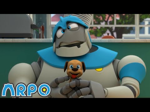 ARPO's Puppy PANIC!!! | ARPO The Robot | Funny Kids Cartoons | Kids TV Full Episodes