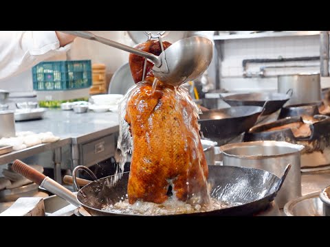 Cantonese roast duck (Duck sushi roll &amp; Duck burrito) / 廣式烤鴨壽司, 烤鴨捲餅 - Taiwanese food