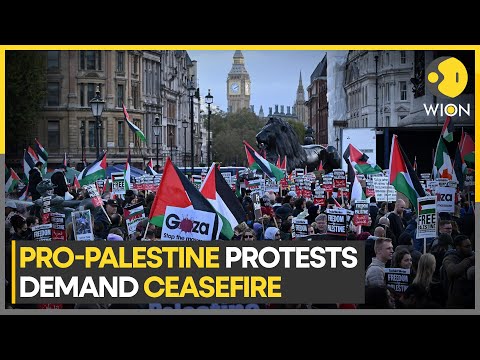 Israel-Palestine war: Pro-Palestinian protests demand ceasefire, protests flare up in Pakistan |WION