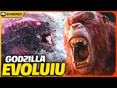 GODZILLA EVOLIU, MUDOU DE COR E FICOU MAIS PODEROSO - An&aacute;lise Trailer Godzilla vs Kong 2