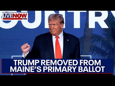 Maine removes Trump from ballot, Colorado puts him back on | LiveNOW from FOX