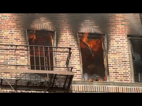 160+ residents displaced by massive fire at Queens apartment building