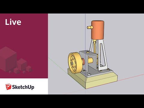 SketchUp Steam Engine Model Along!