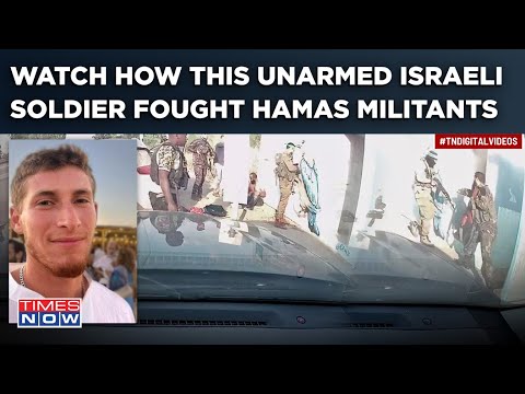 Watch How Israeli Soldier &amp;lsquo;Off Duty &amp;amp; Unarmed' Saved Civilians From Multiple Hamas Grenade Attacks