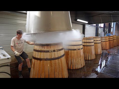 Amazing Way they Produce Gigantic Wine Barrels in France