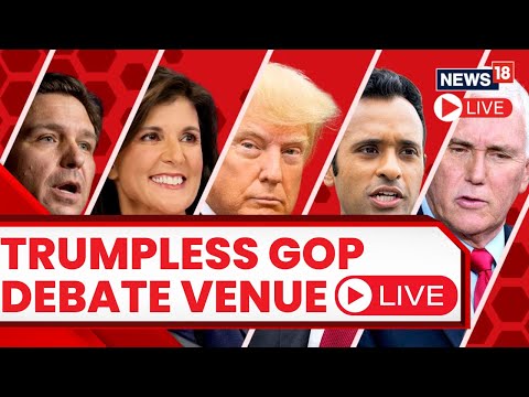 Republican 2024 Presidential Debate Live | GOP Primary Candidates Take Stage Without Donald Trump