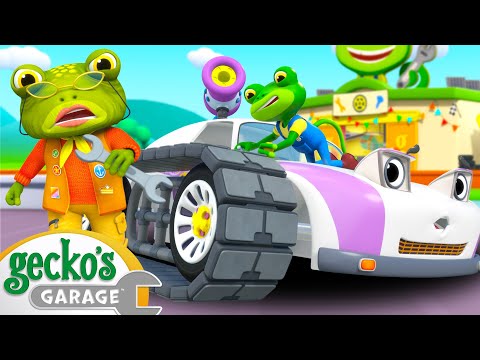 Grandma vs Gadgets | Gecko's Garage | Trucks For Children | Cartoons For Kids