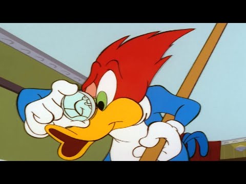 Woody wants to eat all the food! | Woody Woodpecker