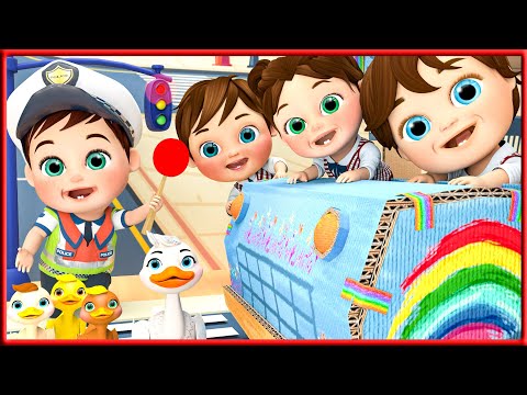 🔴 Red Light, Green Light Song + More Nursery Rhymes &amp; Kids Songs - Banana Cartoon