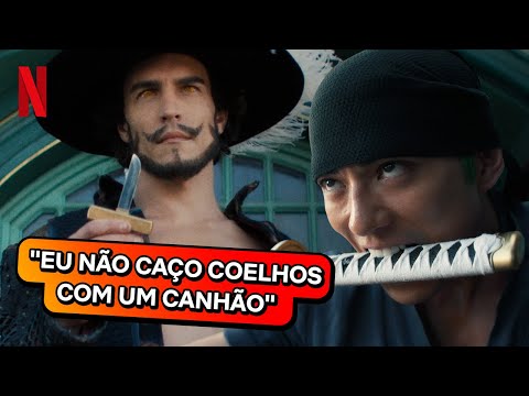 Zoro VS Mihawk | ONE PIECE: A S&eacute;rie | Netflix Brasil