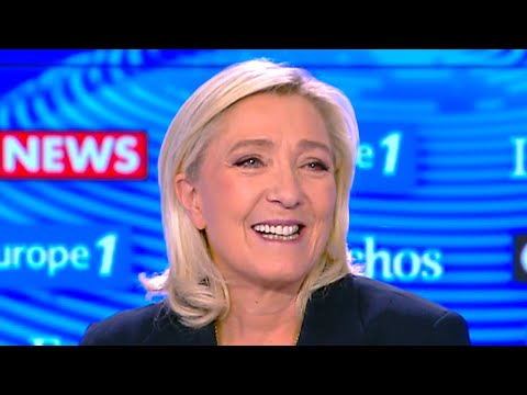 Marine Le Pen dans le Grand Rendez-Vous Europe 1 CNEWS du 10 d&eacute;cembre 2023 (int&eacute;grale)