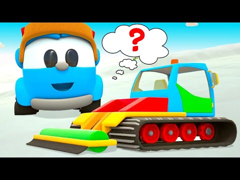 Leo the truck cartoons for kids. Car cartoon full episodes &amp; Street vehicles for kids.