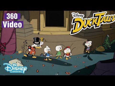 Ducktales | 360 Game - Help Protect The Key! | Disney Channel UK