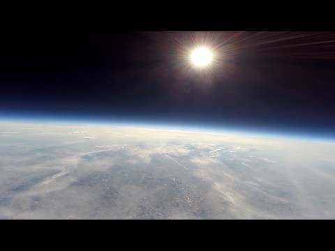 Weather Balloon Flight to Stratosphere [Uncut]