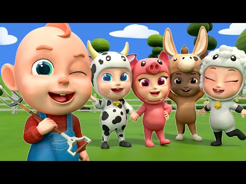 Old Macdonald Had a Farm and More Nursery Rhymes &amp; Kids Songs | Rosoo - Baby Songs