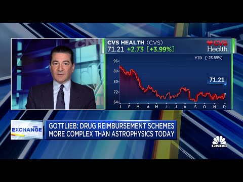 CVS's model will stabilize retail pharmacy margins, says Scott Gottlieb