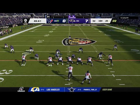 Madden NFL 23_2023 Texans vs Ravens