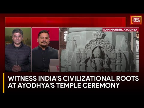 Exclusive Coverage Of Ayodhya's Historical Ceremony Celebrating The Construction Of Ram Temple