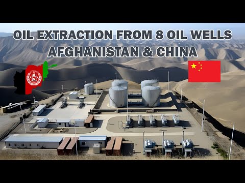 Largest Oil extraction from 8 oil wells in Afghanistan by China.