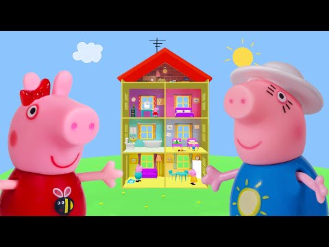 Peppa Pig Game | Crocodile Hiding in Toys Pretending To Be Mommy Pig