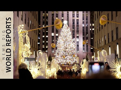 クリスマスシーズンのマンハッタンの街の様子　アメリカ・ニューヨーク2023【World&nbsp;Report】｜TBS&nbsp;NEWS&nbsp;DIG