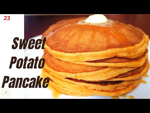 Sweet Potato Pancake | Easy | Best | Fluffy