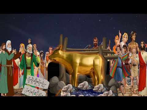 The Ten Commandments and Moses and the Children of Israel