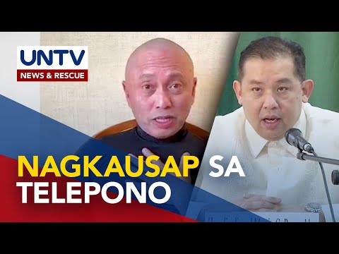 Negros Oriental Rep. Teves, nakipag-usap kay House Speaker Romualdez sa telepono