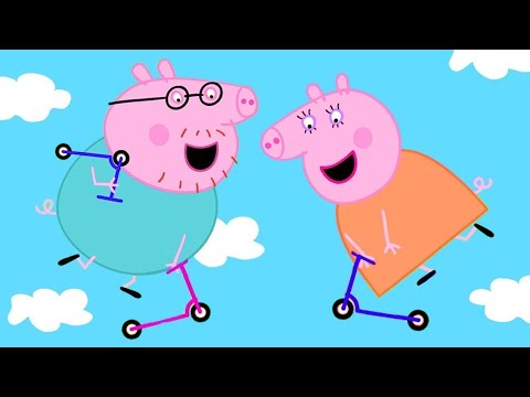 Peppa Pig Official Channel | How to Scooter with Peppa Pig