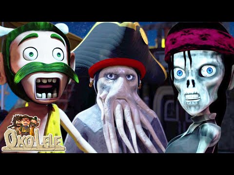 Oko and Lele オコとレレ 🦕 The Pirates 海賊 🏴&zwj;☠️⛵ Season 4  ✨ ベストエピソード ⭐ アニメ短編 | Super Toons TV アニメ