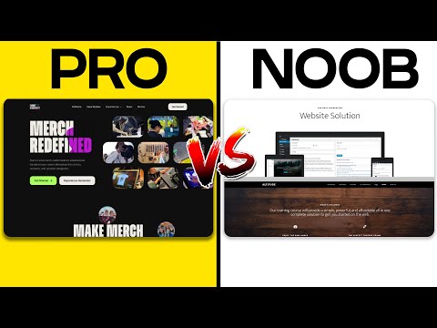 PRO Vs AMATEUR Website Layouts (With Examples)